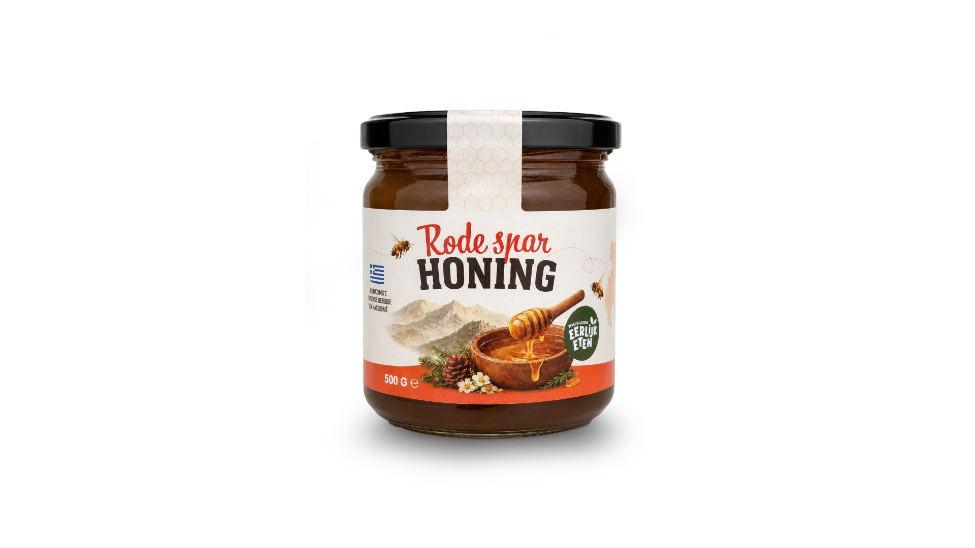 Rauwe Honing - Rode Spar