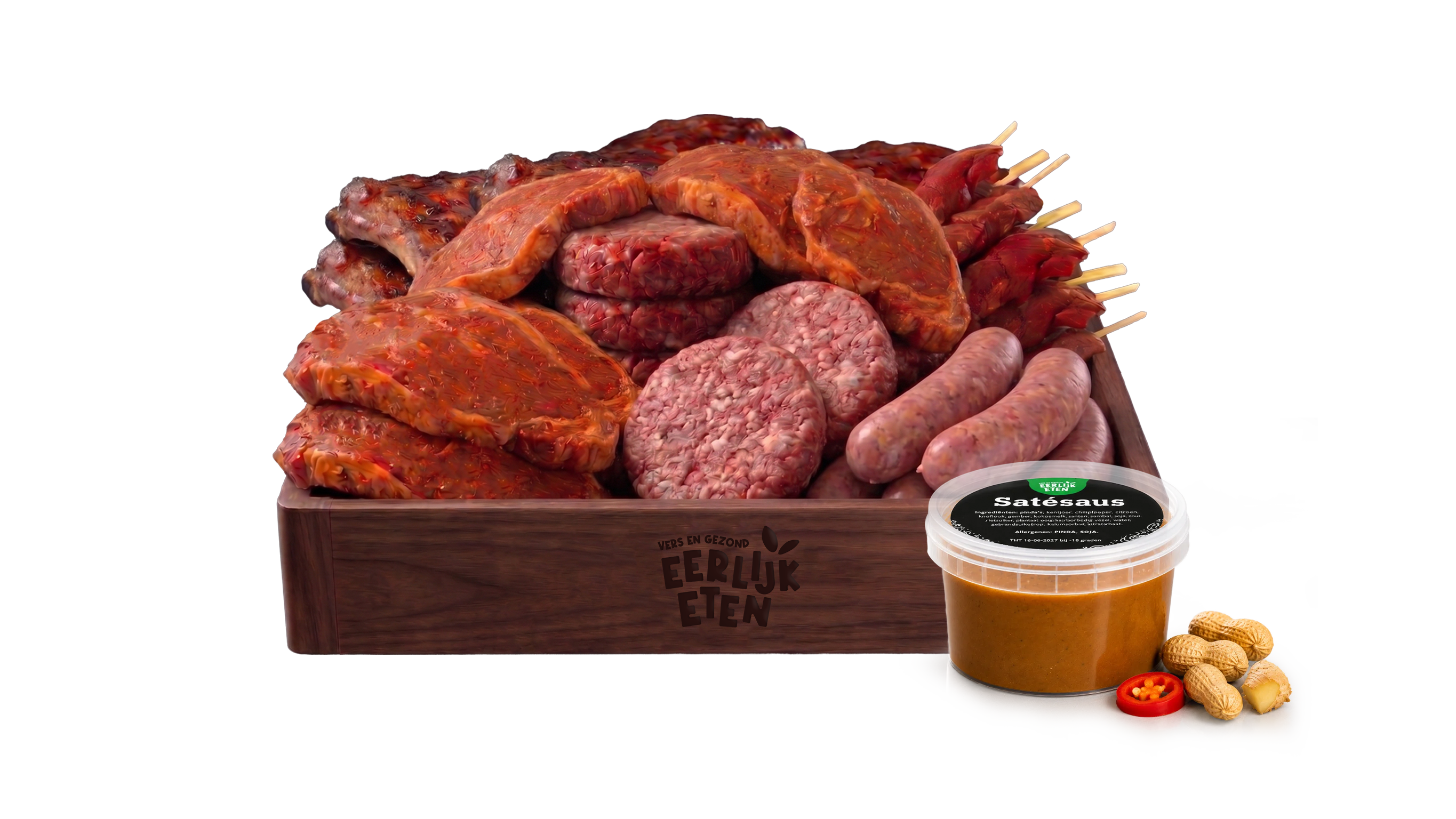 BBQ Box Deluxe (6-8 personen)