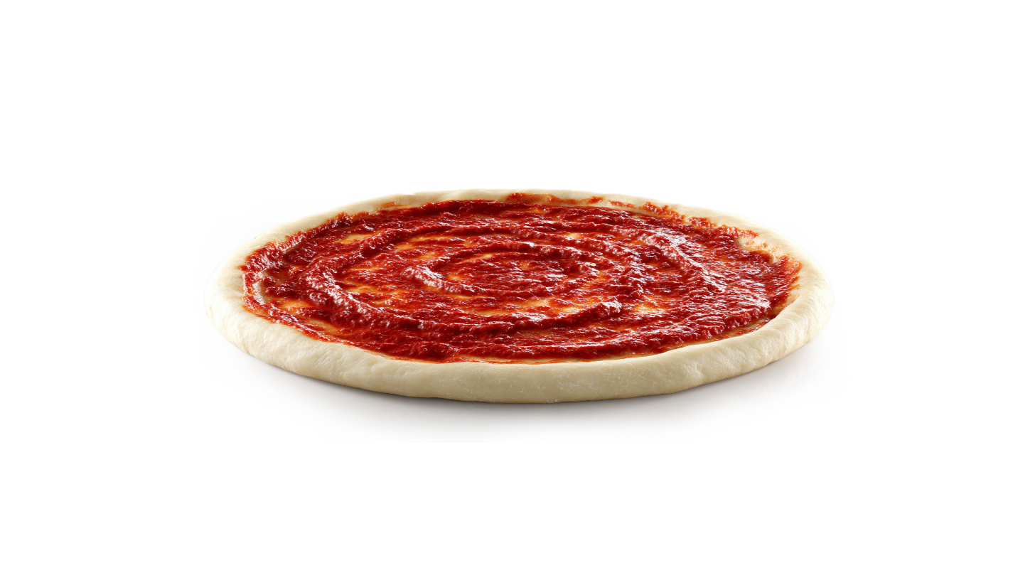 Pizzabodem met Tomatensaus