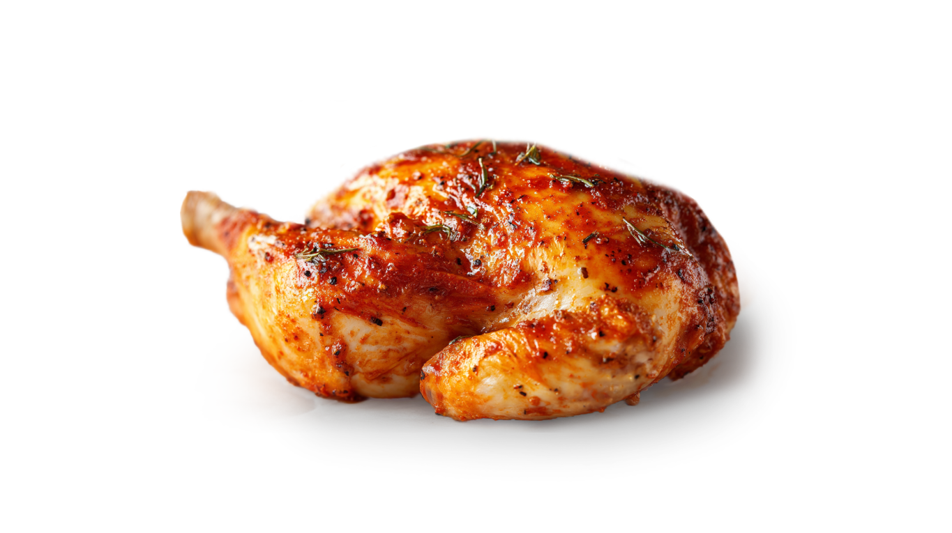 Halve voorgegaarde kip Barbecue Marinade