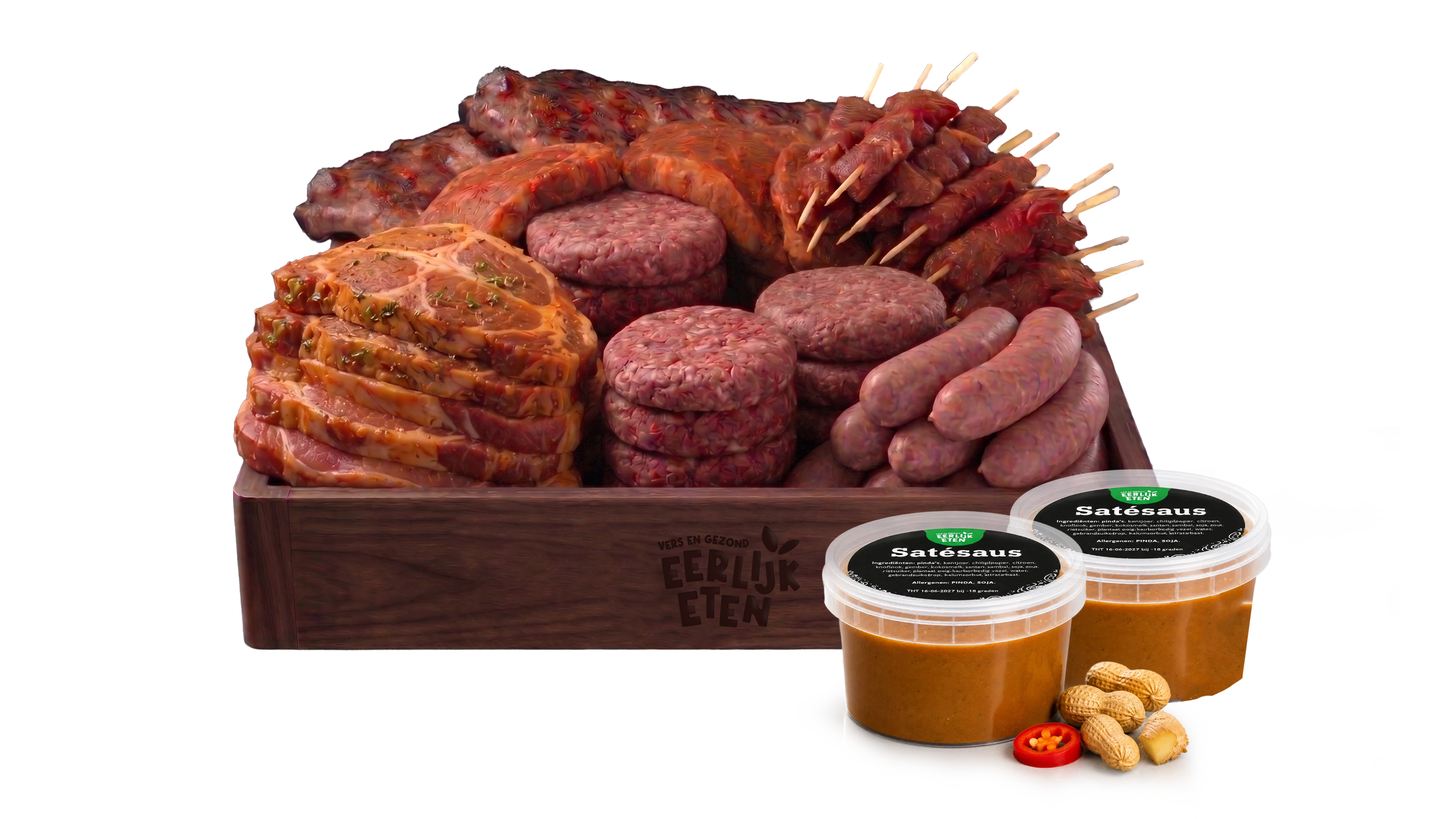 BBQ Box Deluxe (8-12 personen)