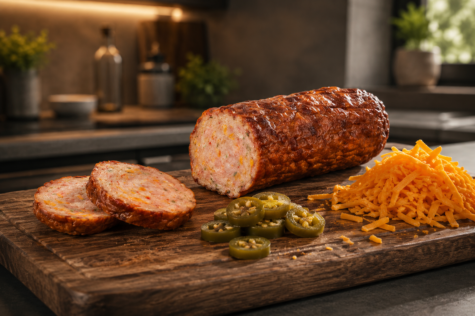Grillworst Kip Jalapeno Cheddar